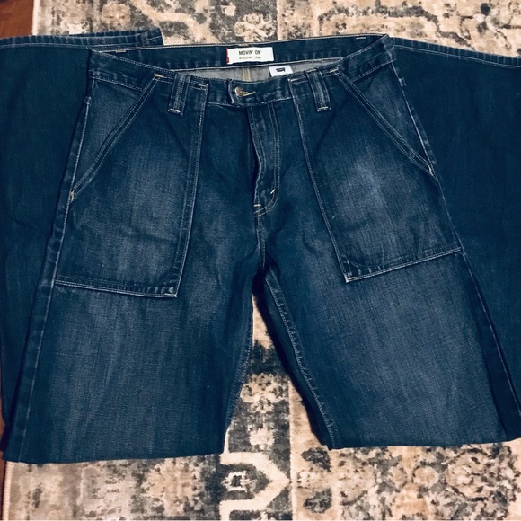Mens Levi’s Movin On Kickdown Jeans Size 34x34 - Picture 2 of 2
